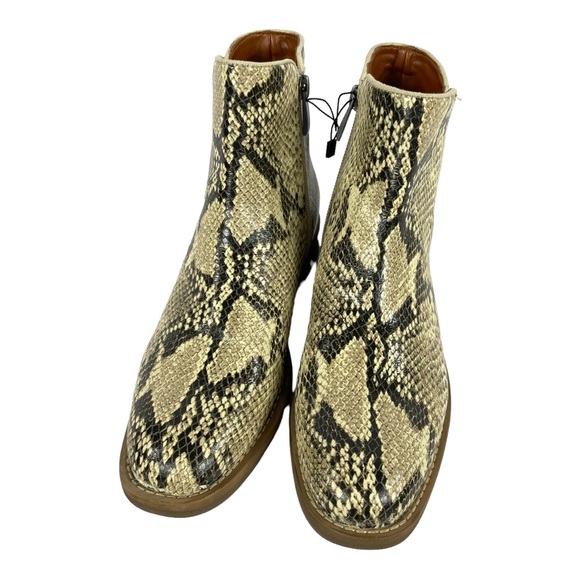 Franco Sarto Women’s Reptile Print Marcus Ankle Boot - Picture 4 of 13